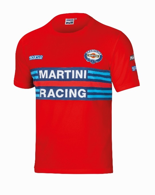 Trièko Sparco MARTINI Racing, èervená